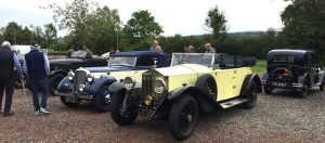 Alvis 12/50, Rover 14, Tickford DHC, Rolls Royce 20/50. Austin 10/4